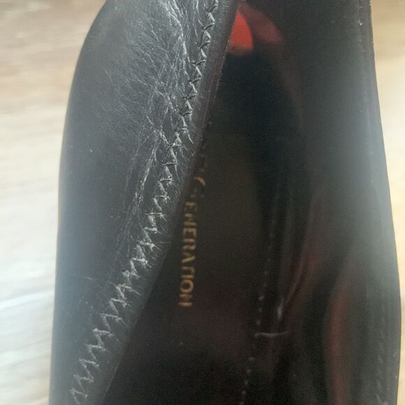 Bcbg generation black wedge heels size 8 1/2 GUC ❤️ - Picture 5 of 16